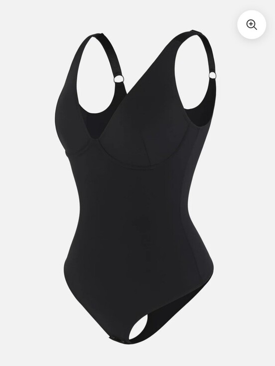 Feelingirl Other - FeelinGirl Black Seamless Underwire Bodysuit